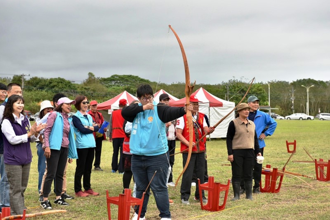 花蓮市長盃原住民射箭槌球賽