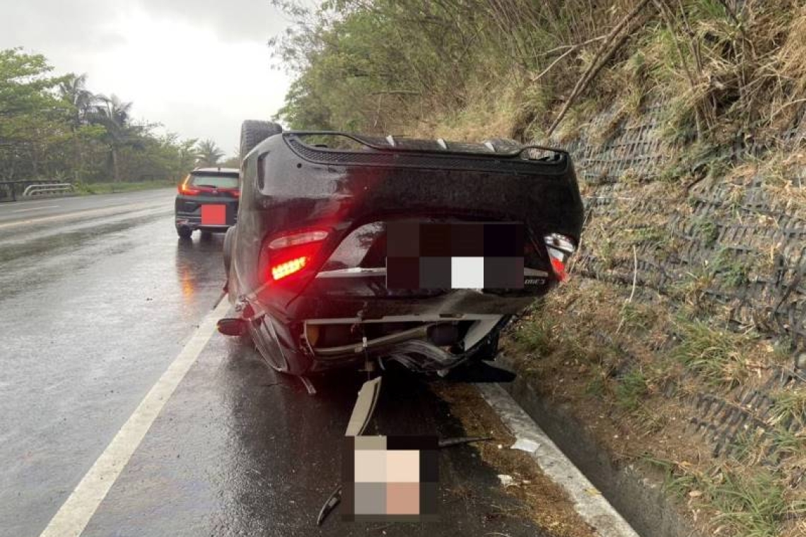山壁之災∕台9線大鳥路段驚魂撞山擊