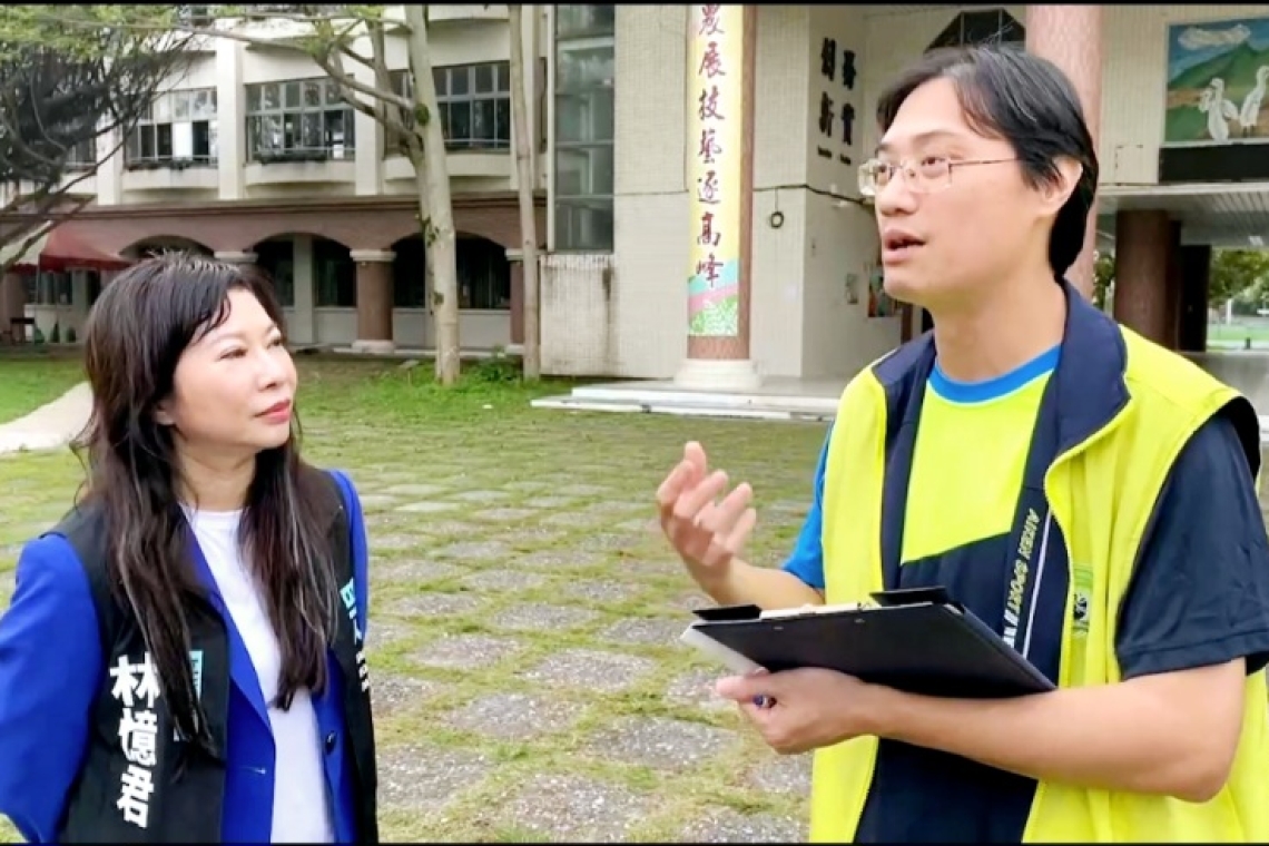 林憶君委員花蓮高農助學金捐贈