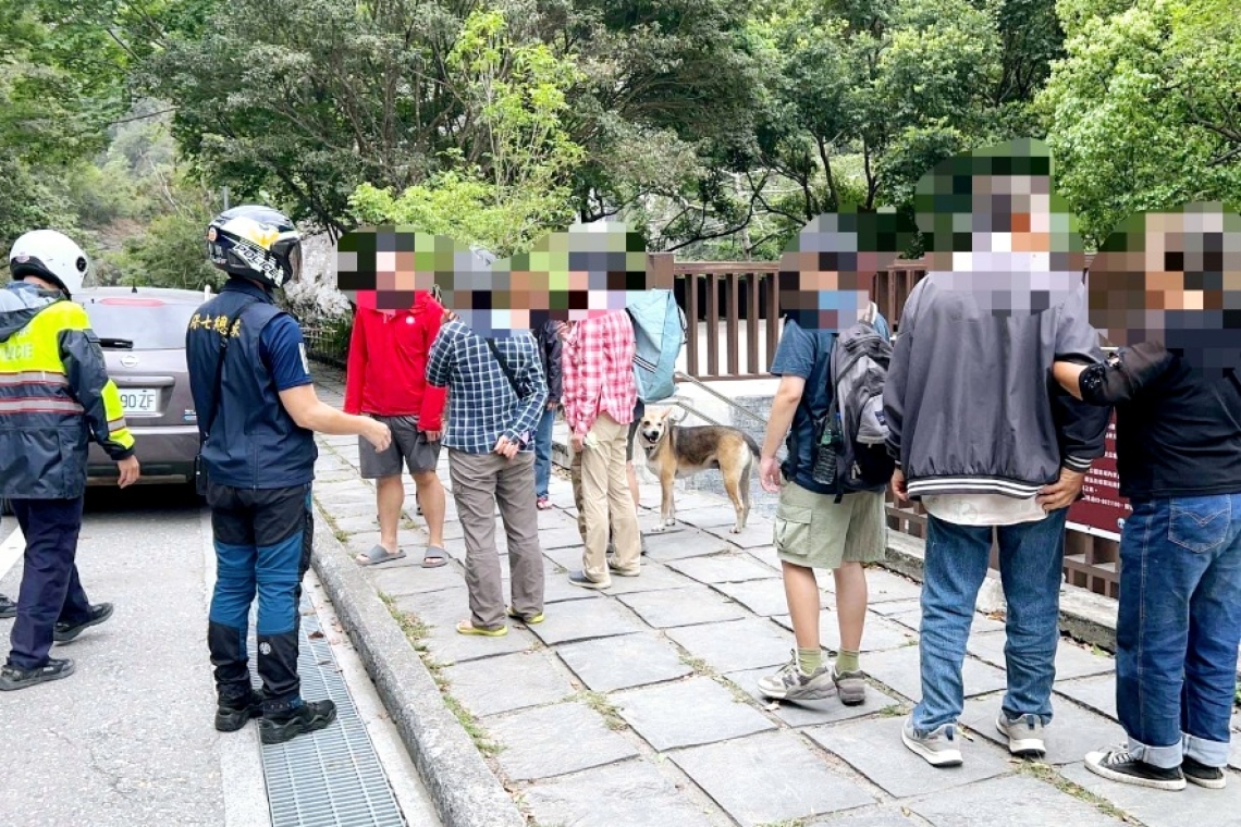 天祥勇警地震中堅定守護