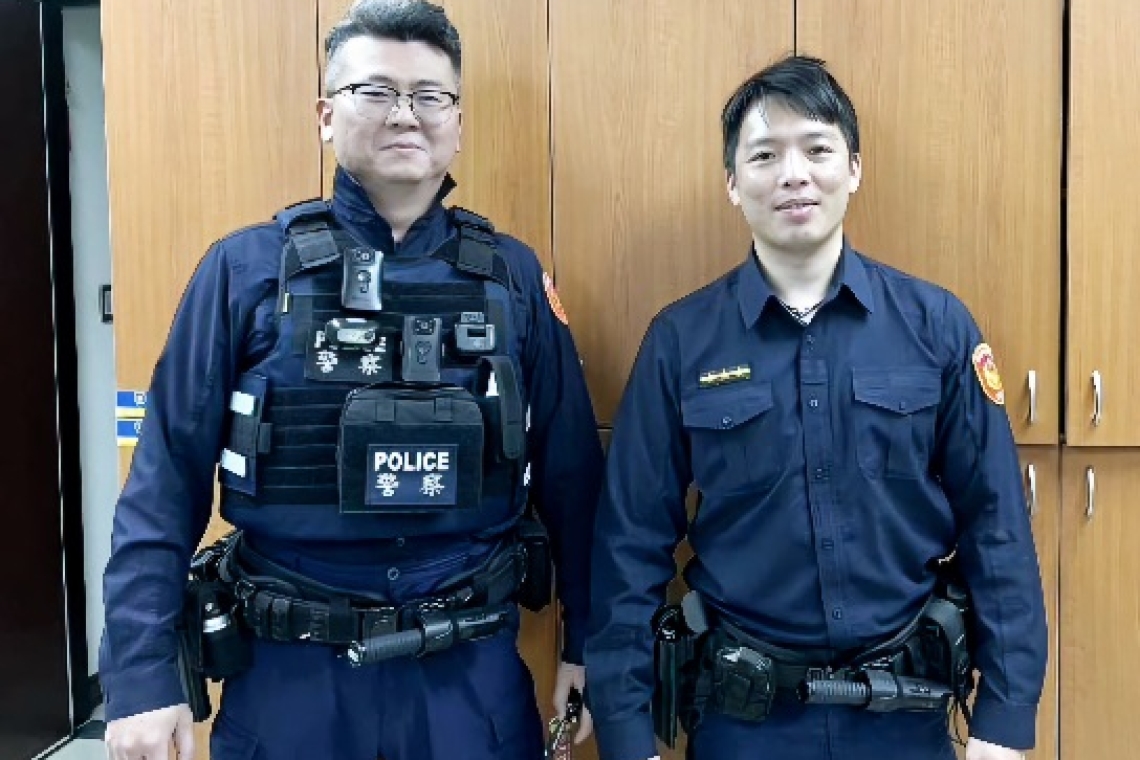 帶刀迷途／大同警關懷助長者返家
