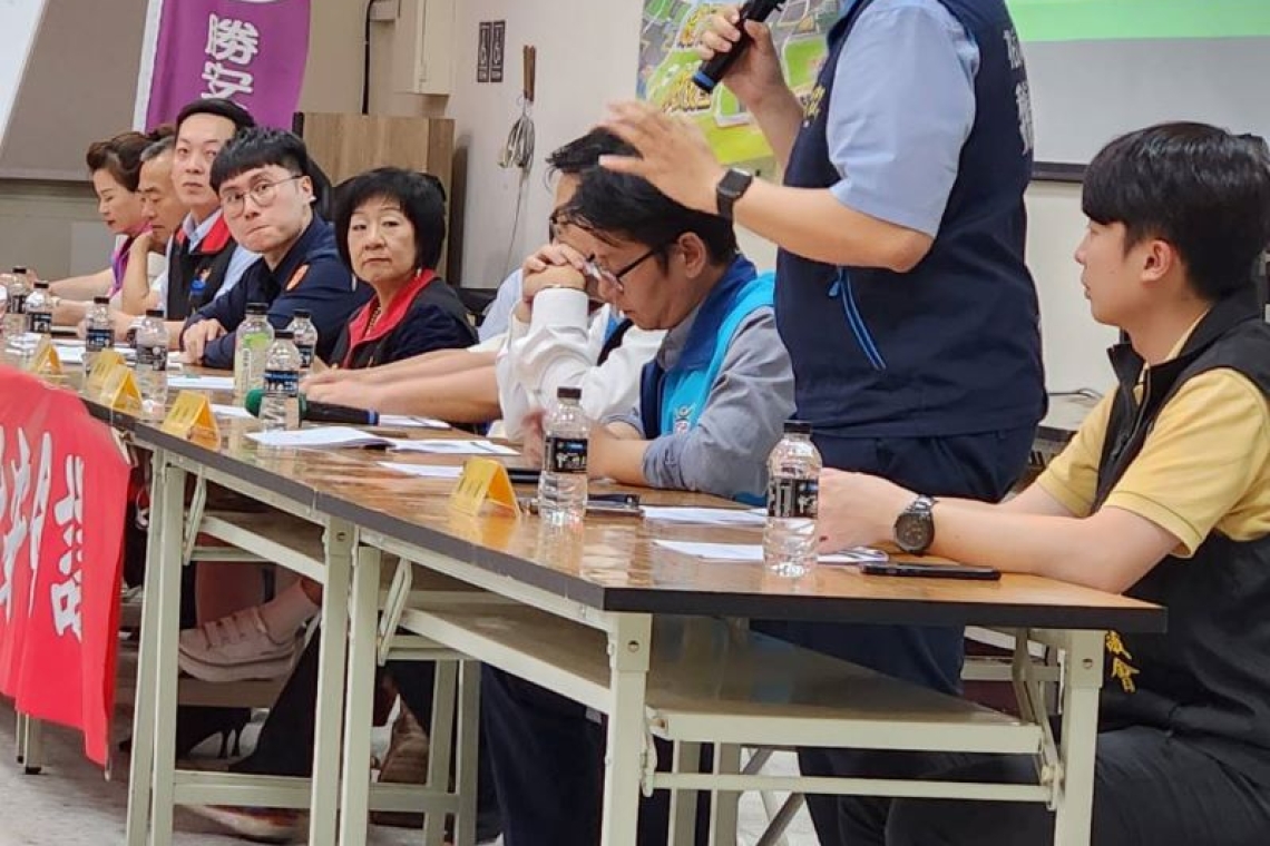 魏嘉賢聆聽民意／民眾反應熱烈