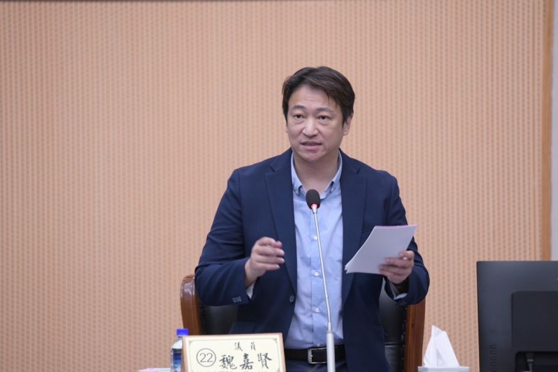魏嘉賢籲政府推出旅宿安全認證振興觀光