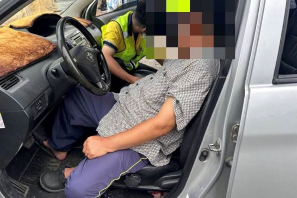 挽回寶貴性命╱警方救援昏迷駕駛 