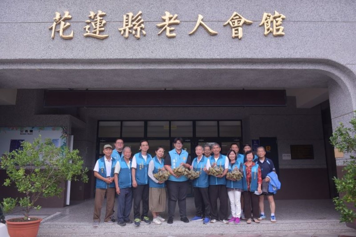 祝福長者端午佳節愉快／市長魏嘉彥公所發送千份肉粽