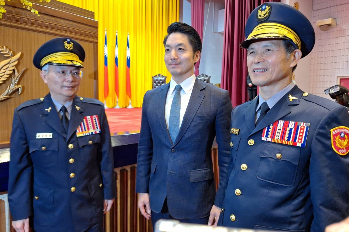臺北市政府警察局卸、新任局長交接