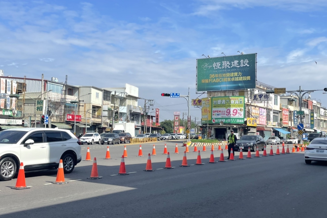 端午連假首日 枋警執行交通疏導措施說明