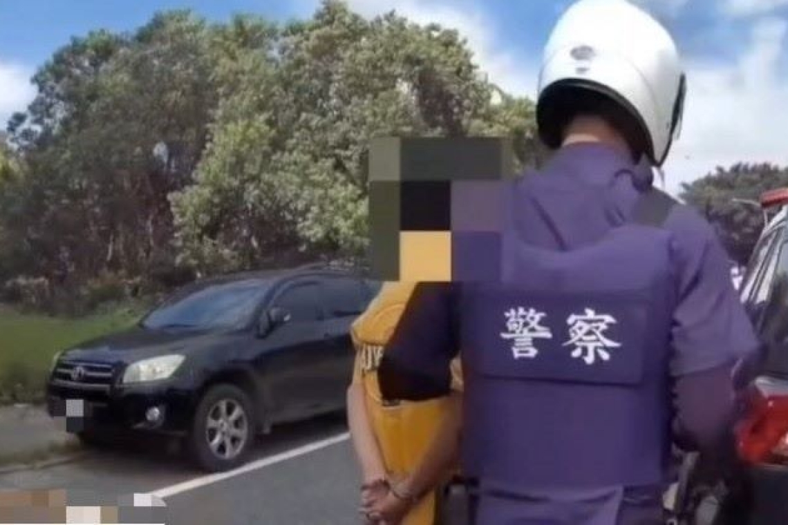 花蓮警員緝捕通緝犯與毒品