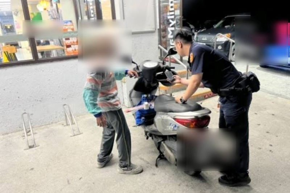 熱心警為環島騎士守護天使