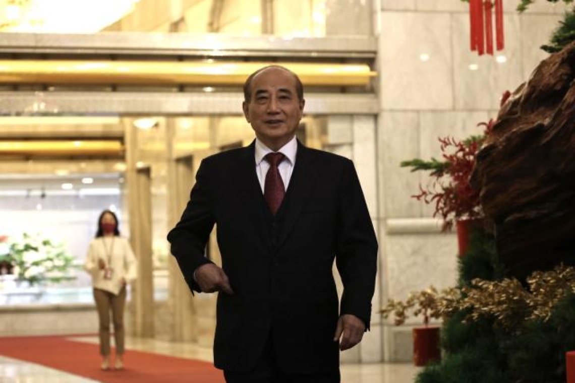 十方圓融護國息災祈福大法會  拜訪:王金平院長～宏國大樓