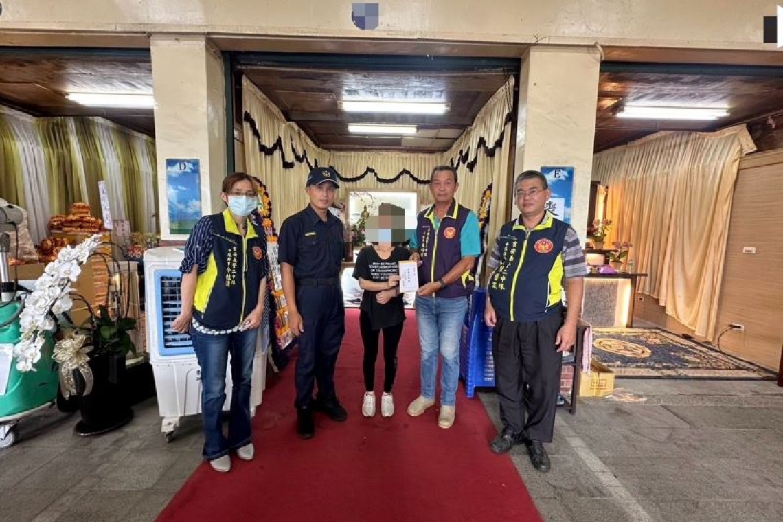 吉安警義警攜手捐棺