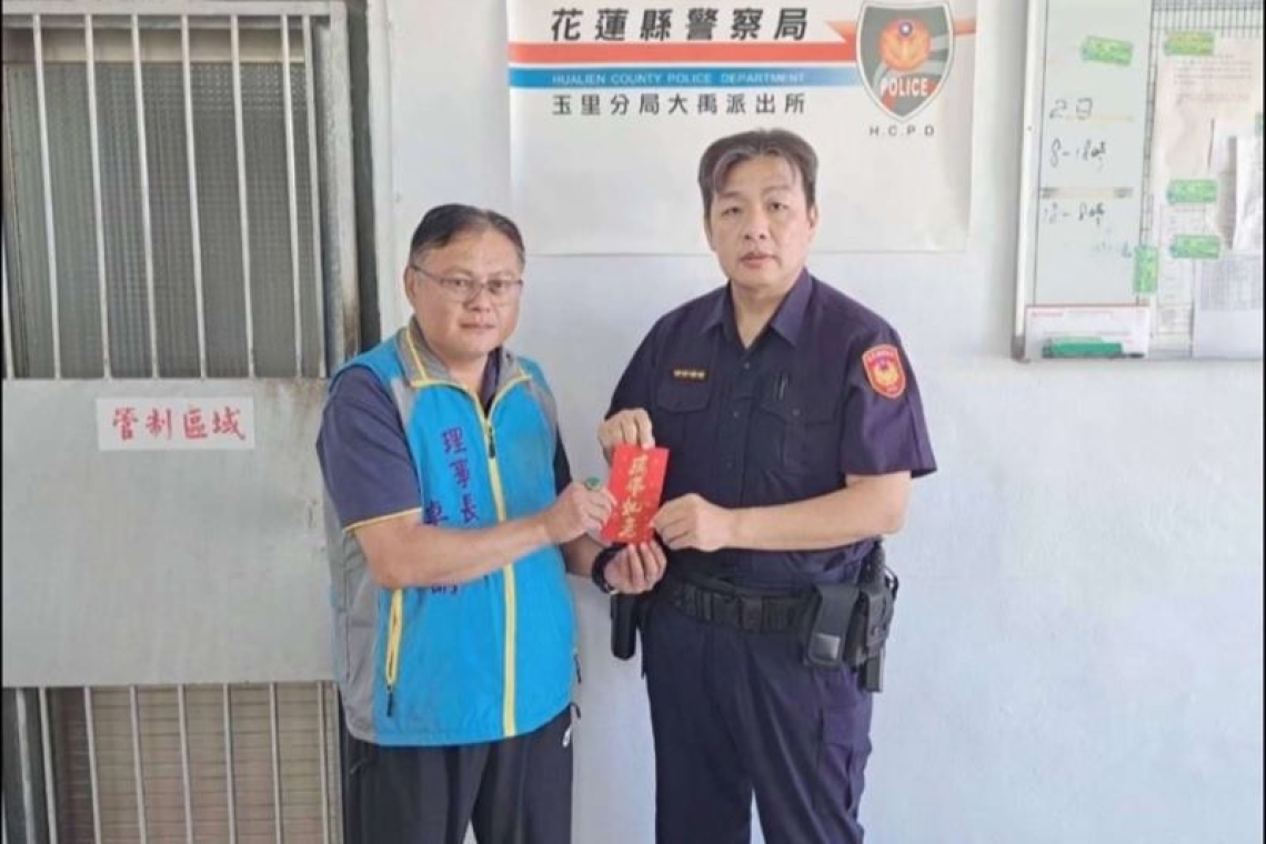 默默行善╱大禹警與退警學姊愛心接力