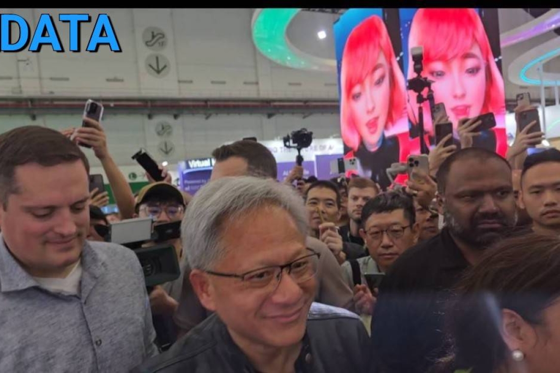 一個台灣人叫黃仁勳，他的公司叫英偉達