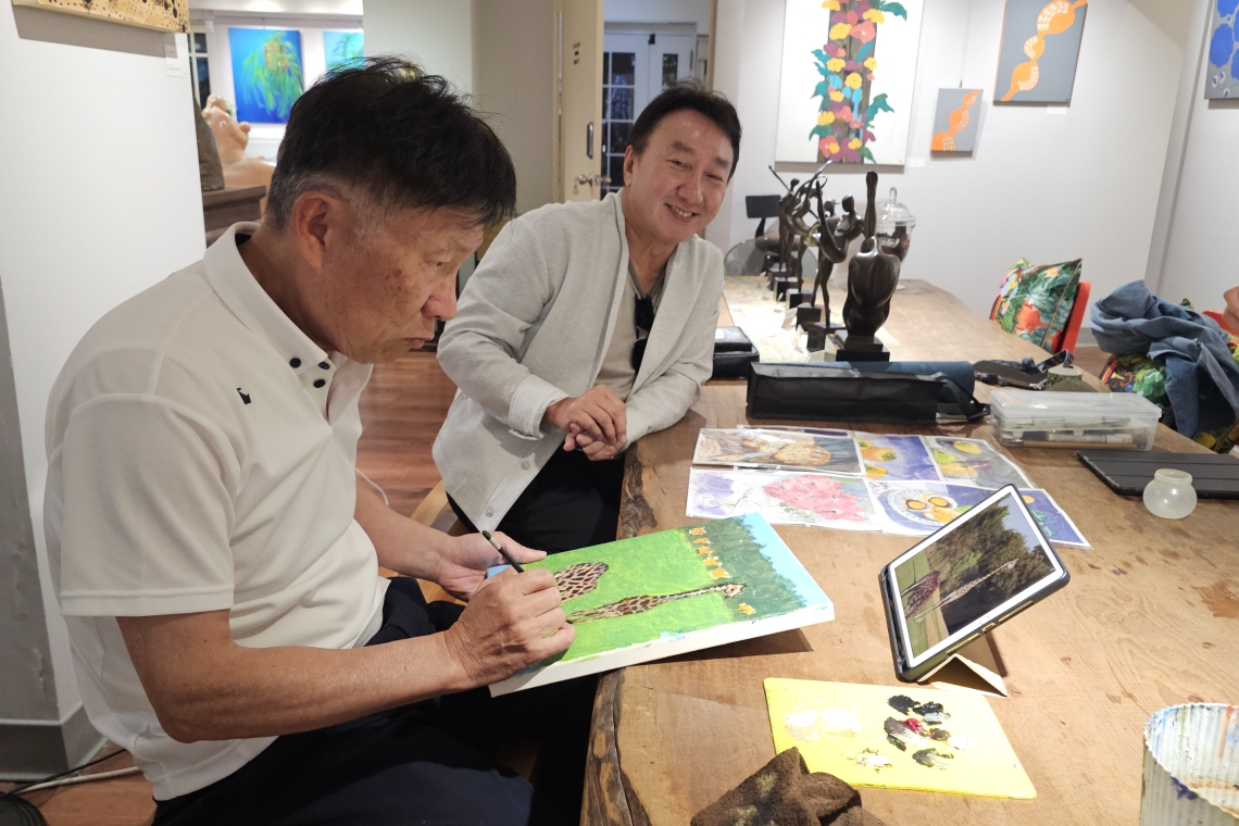 風尚生活館～現場畫家！楊老師
