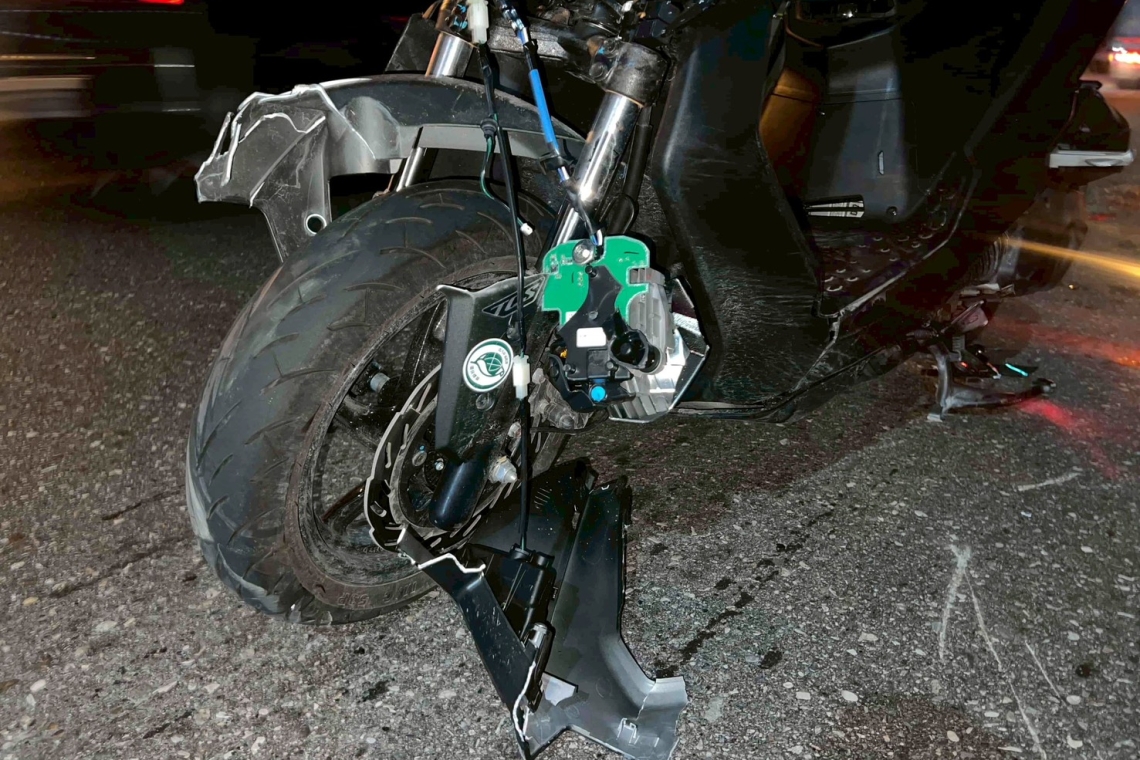路口發生碰撞│吉安警籲駕駛落實減速禮讓